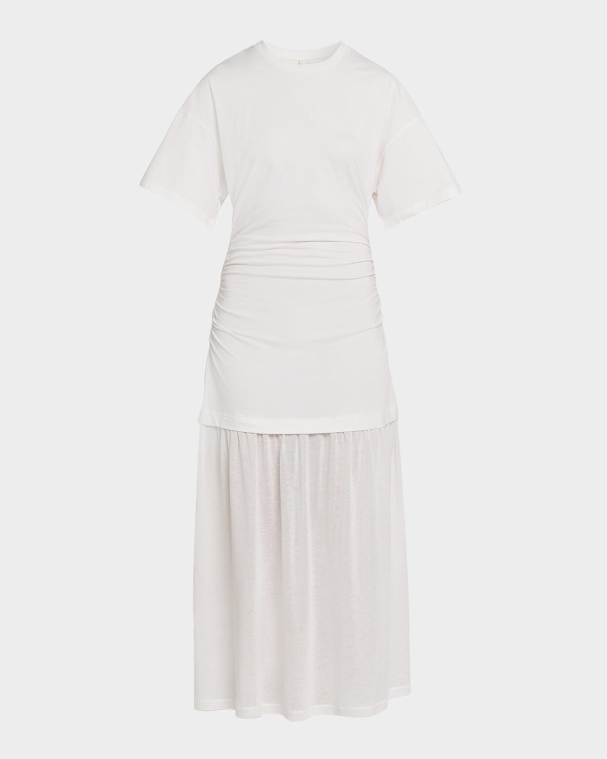 Briar Ruched Midi Dress