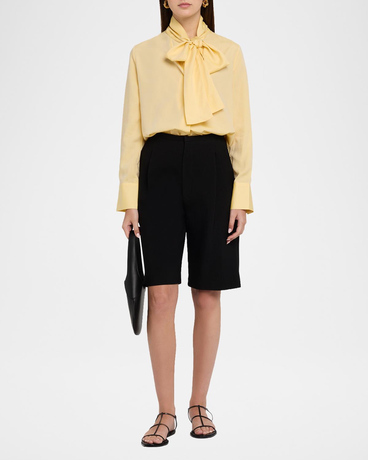 Viola Tie-Neck Shirt - thumbnail 2
