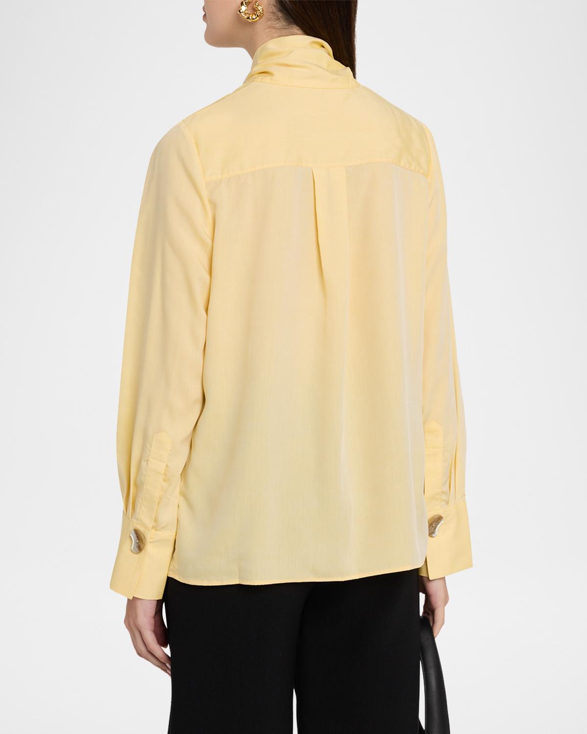 Viola Tie-Neck Shirt - thumbnail 3