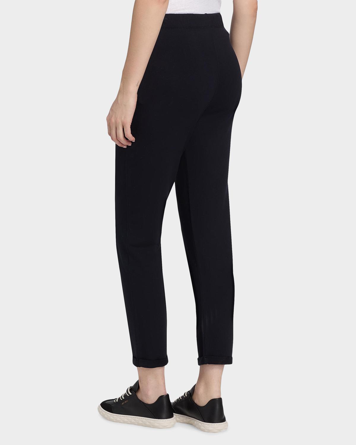 Stretch French Terry Drawstring Pants - thumbnail 3