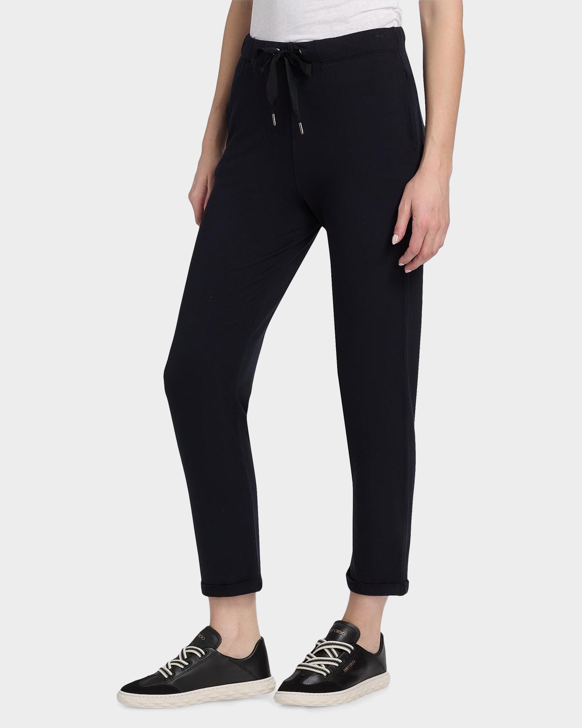 Stretch French Terry Drawstring Pants - thumbnail 6