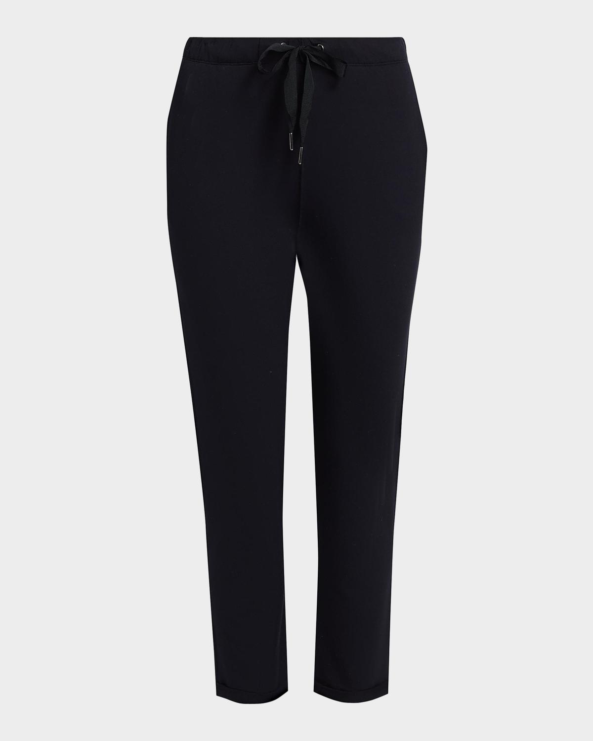Stretch French Terry Drawstring Pants