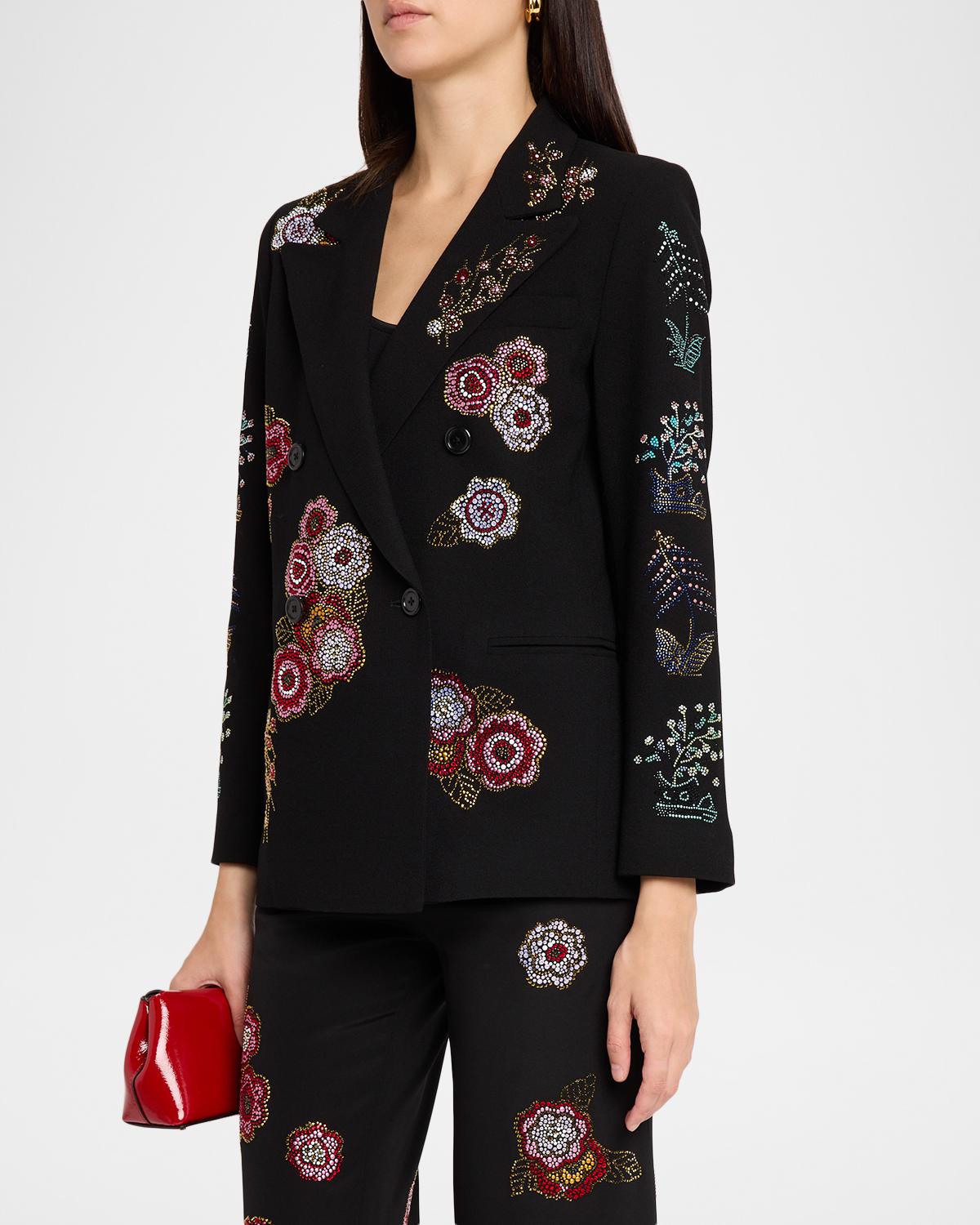 Colette Embellished Double-Breasted Jacket - thumbnail 4