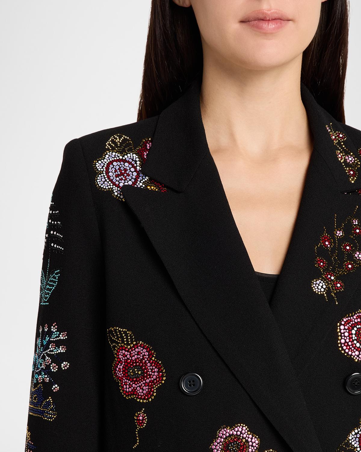 Colette Embellished Double-Breasted Jacket - thumbnail 5