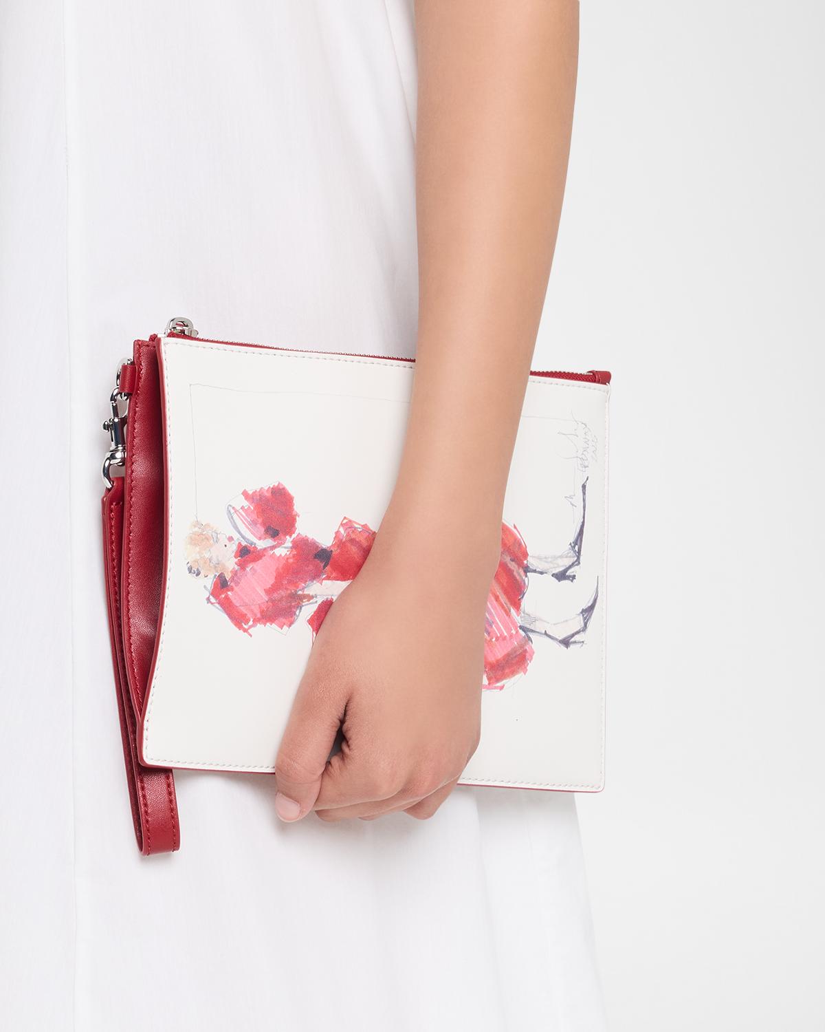 Marc by Marc Jacobs 런웨이 일러스트 손목 가방