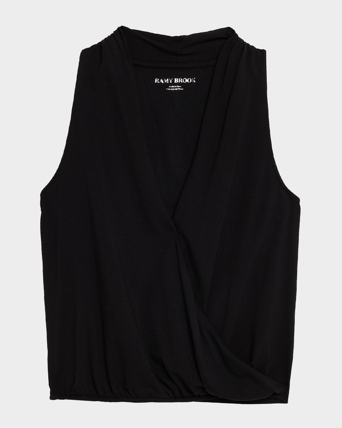 Ramy Brook Jenny Surplice Tank Top | Neiman Marcus