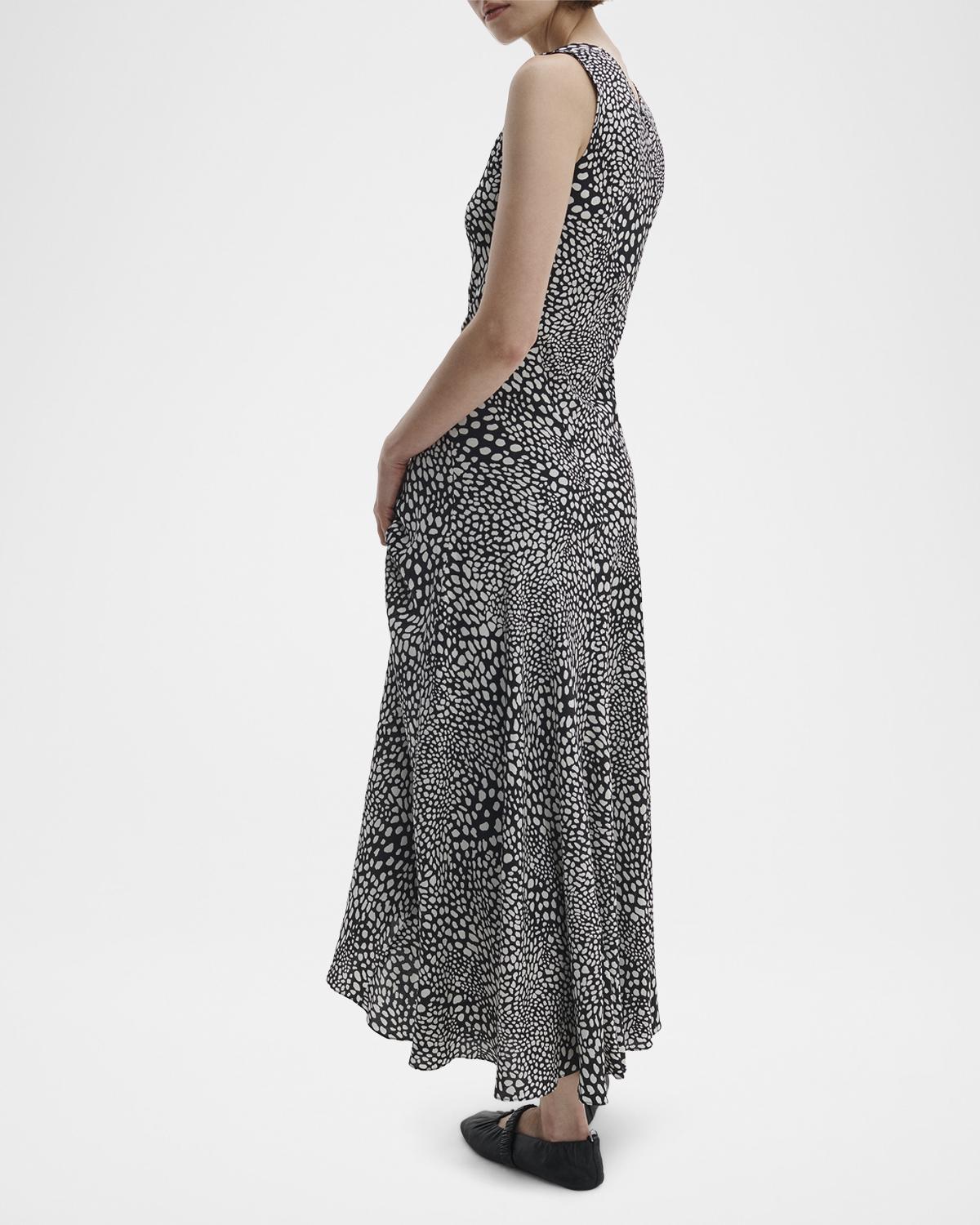 Sinead Printed Silk-Blend Maxi Dress - thumbnail 3