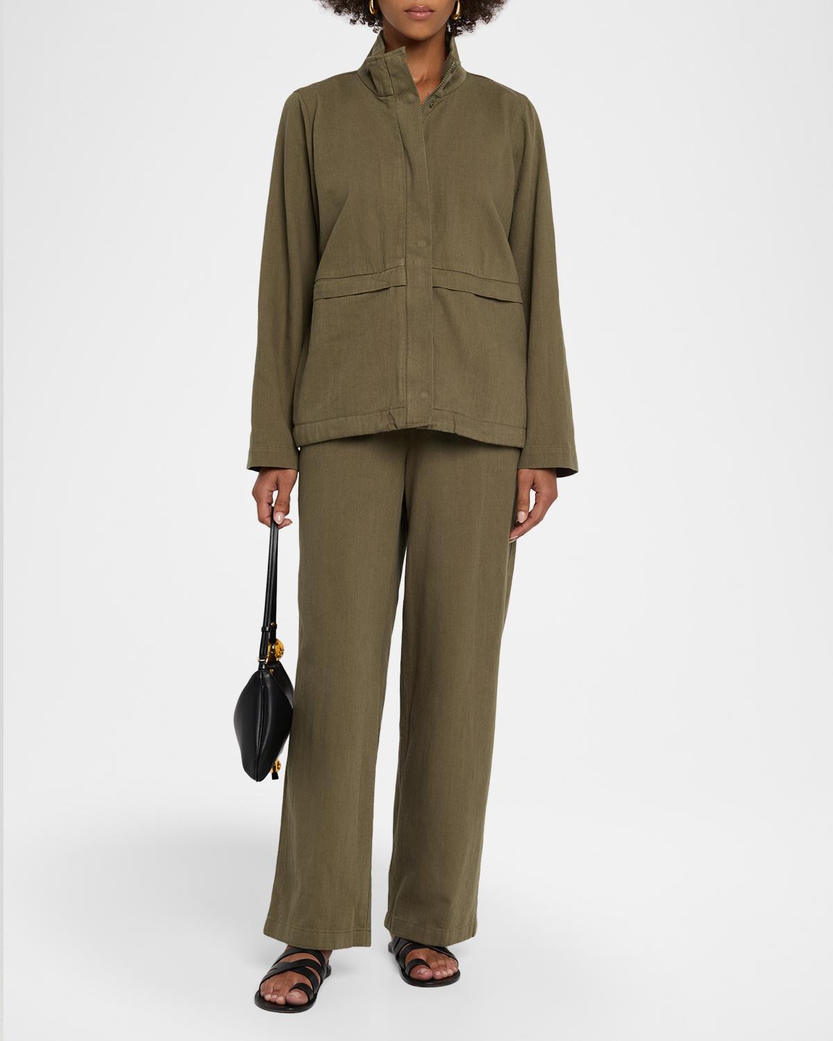 Slubby Organic Cotton-Linen Jacket - thumbnail 2