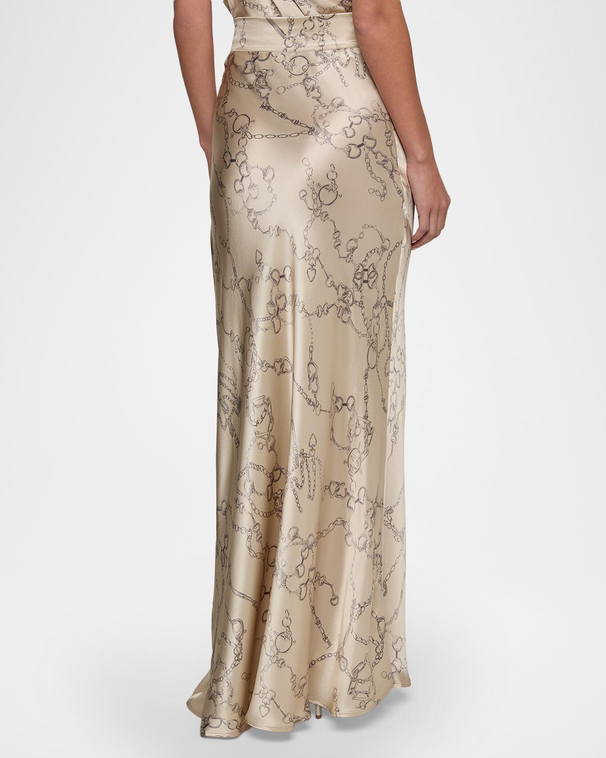 Ryker Silk Maxi Skirt - thumbnail 3