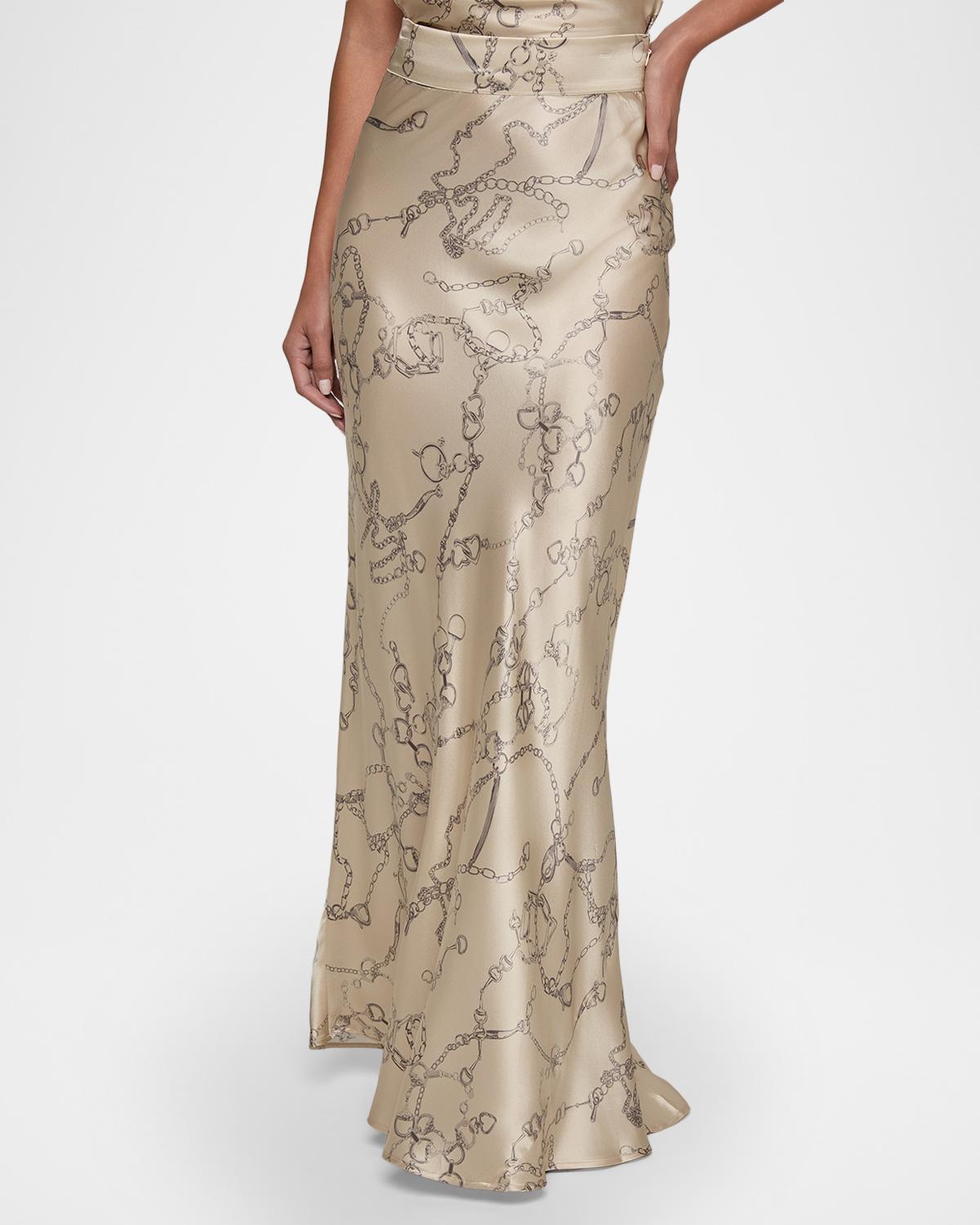 Ryker Silk Maxi Skirt - thumbnail 4
