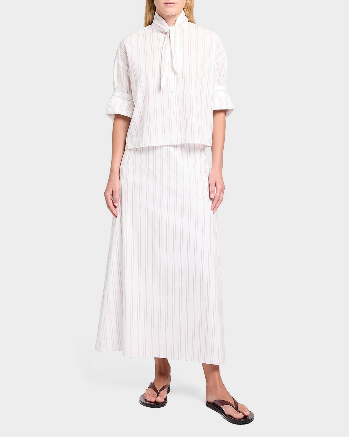 Tie One On Poplin Shirt - thumbnail 2