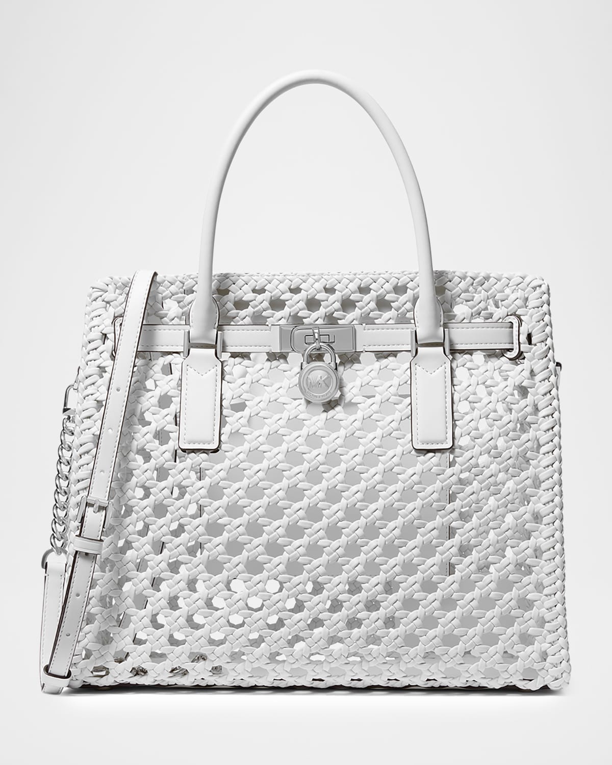 MICHAEL Michael Kors Hamilton Moderne Large Hand-Woven Satchel