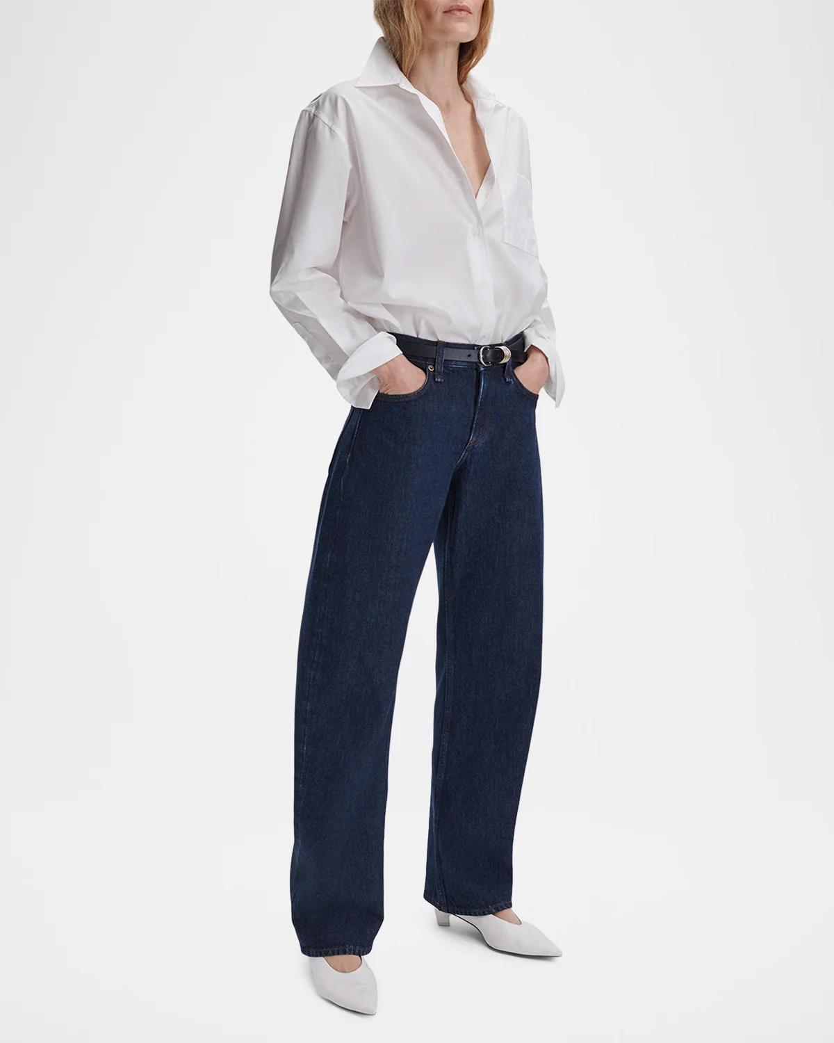 Connie Long-Sleeve Poplin Shirt - thumbnail 2