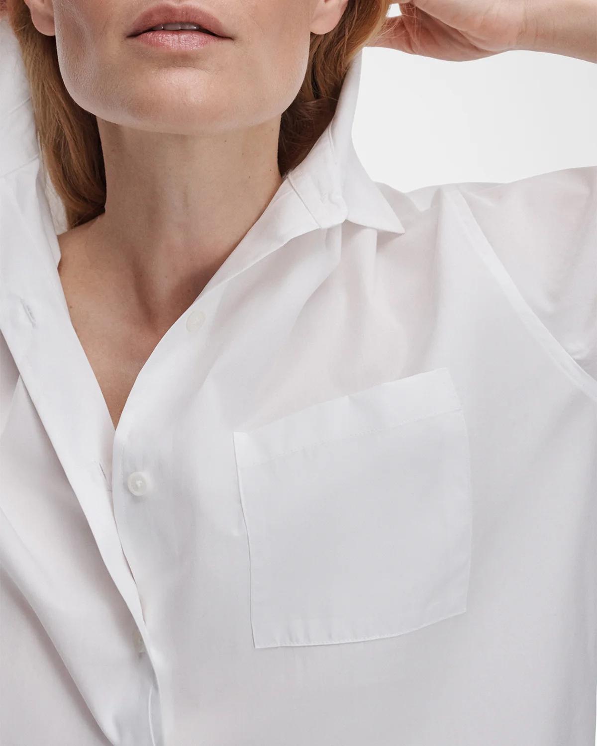 Connie Long-Sleeve Poplin Shirt - thumbnail 5