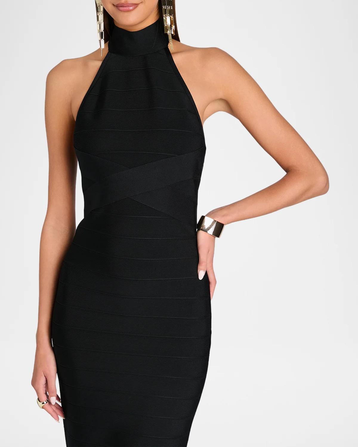 Runa Bandage Knit Midi Dress - thumbnail 5
