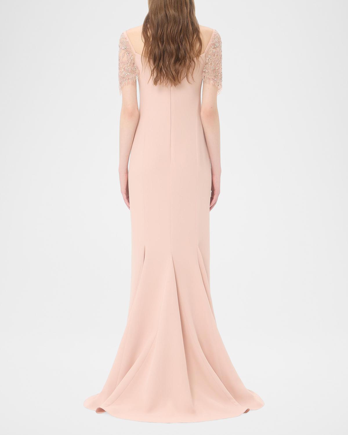Cady Embellished Floor-Length Gown - thumbnail 3