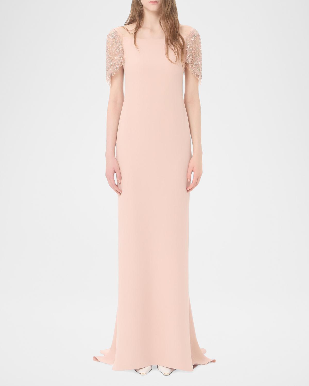 Cady Embellished Floor-Length Gown - thumbnail 4