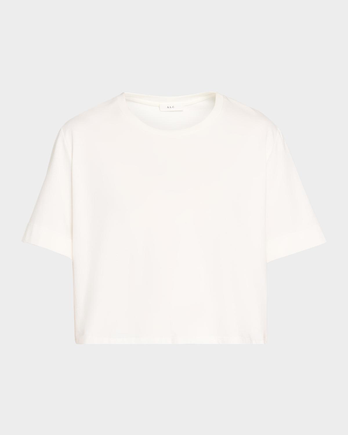 Kali Cropped Cotton Tee