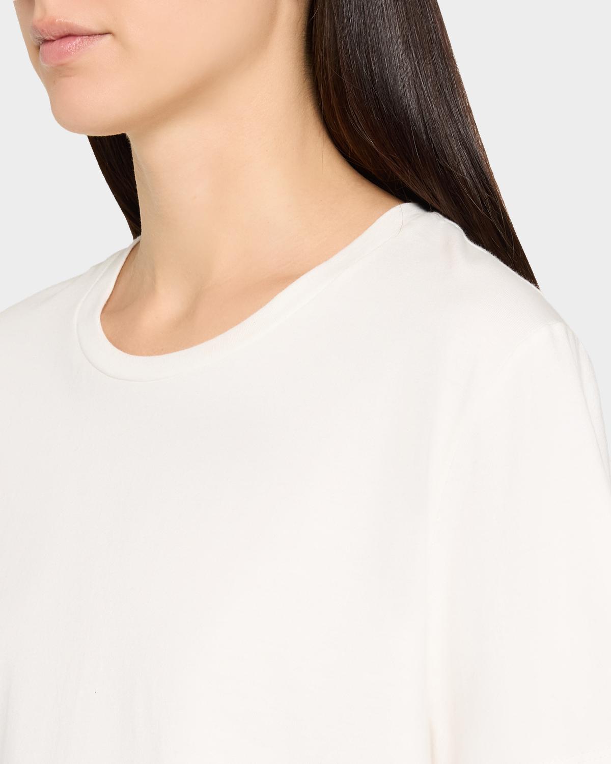 Kali Cropped Cotton Tee - thumbnail 5