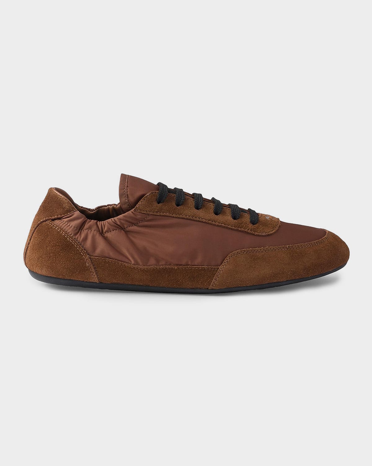 Collapse Re-Nylon & Suede Low-Top Sneakers | Neiman Marcus
