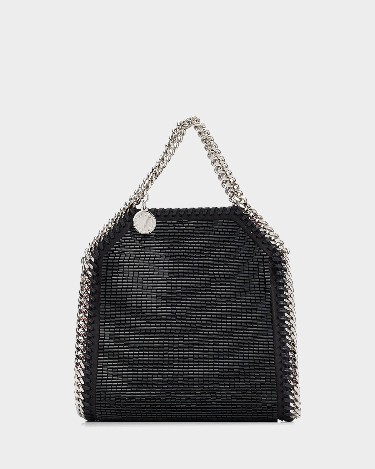 Stella McCartney Falabella Tiny Beaded Vegan Leather Crossbody Bag