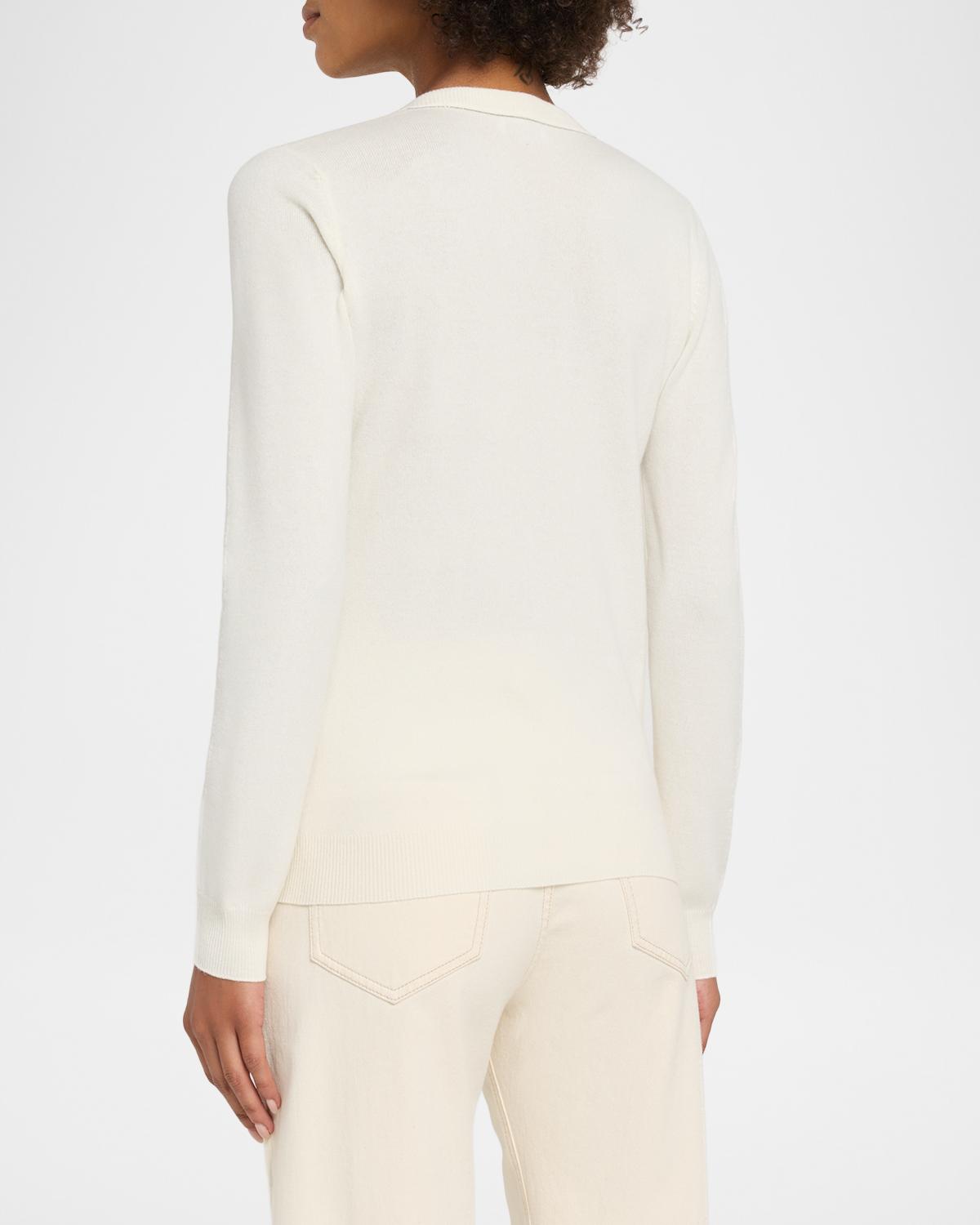 V-Neck Cashmere Sweater - thumbnail 3