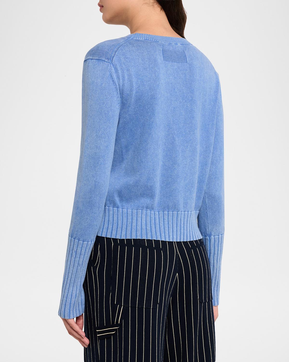 Sunwash Shrunken Crewneck Sweater - thumbnail 3