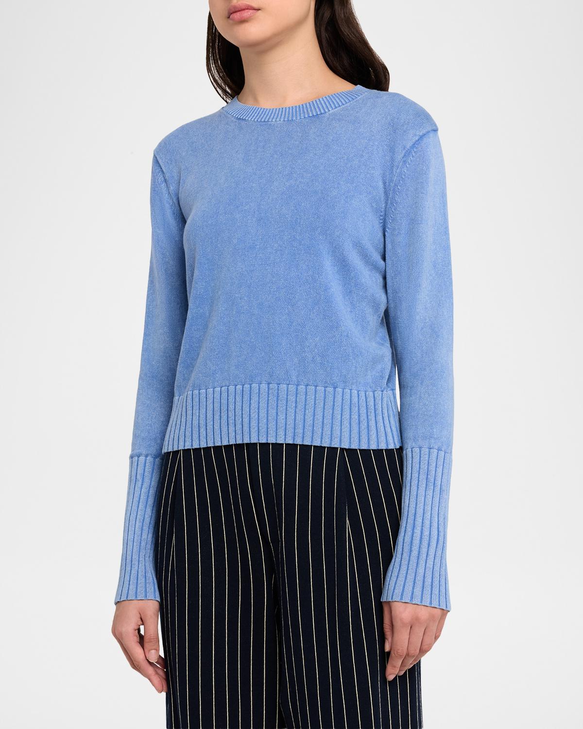 Sunwash Shrunken Crewneck Sweater - thumbnail 4