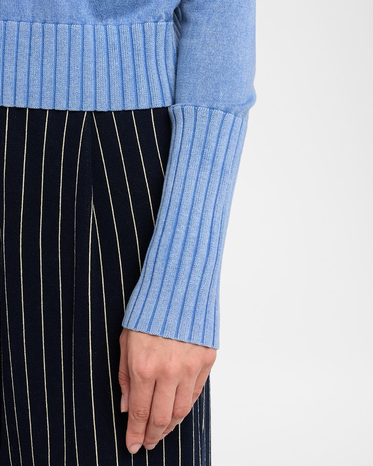 Sunwash Shrunken Crewneck Sweater - thumbnail 5