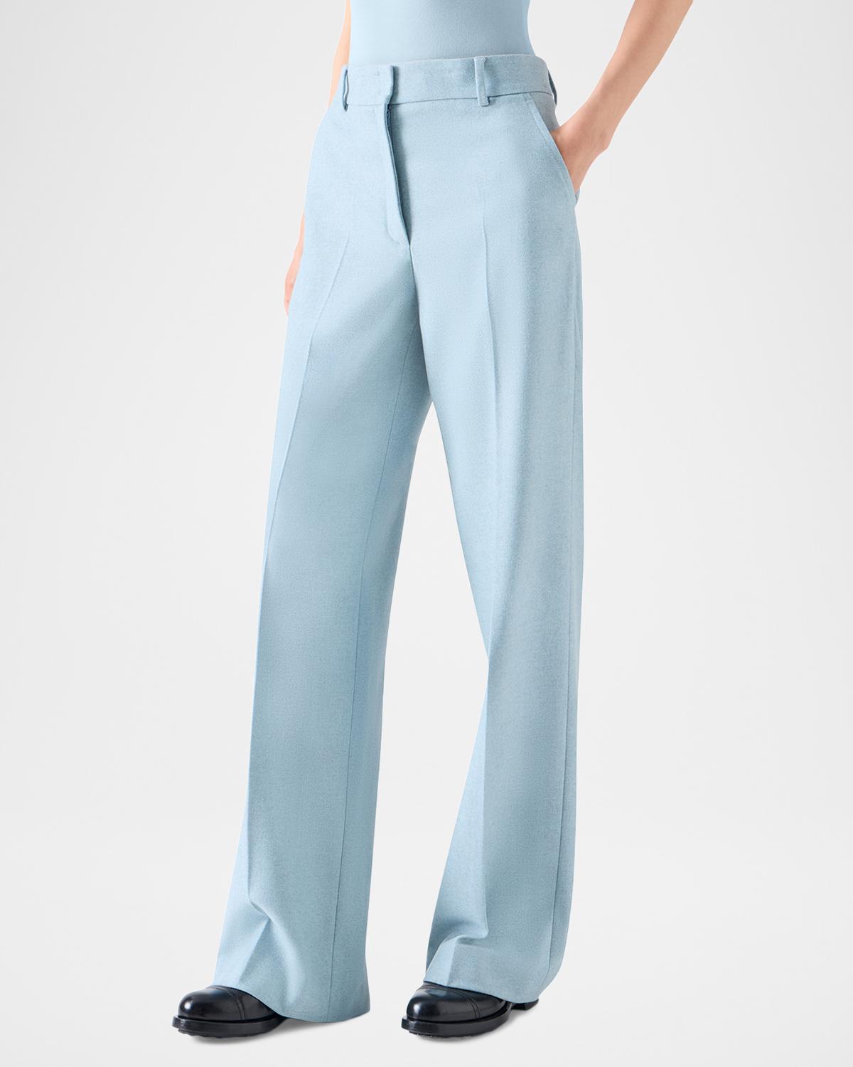Chiaro Wool Flannel Pants - thumbnail 3