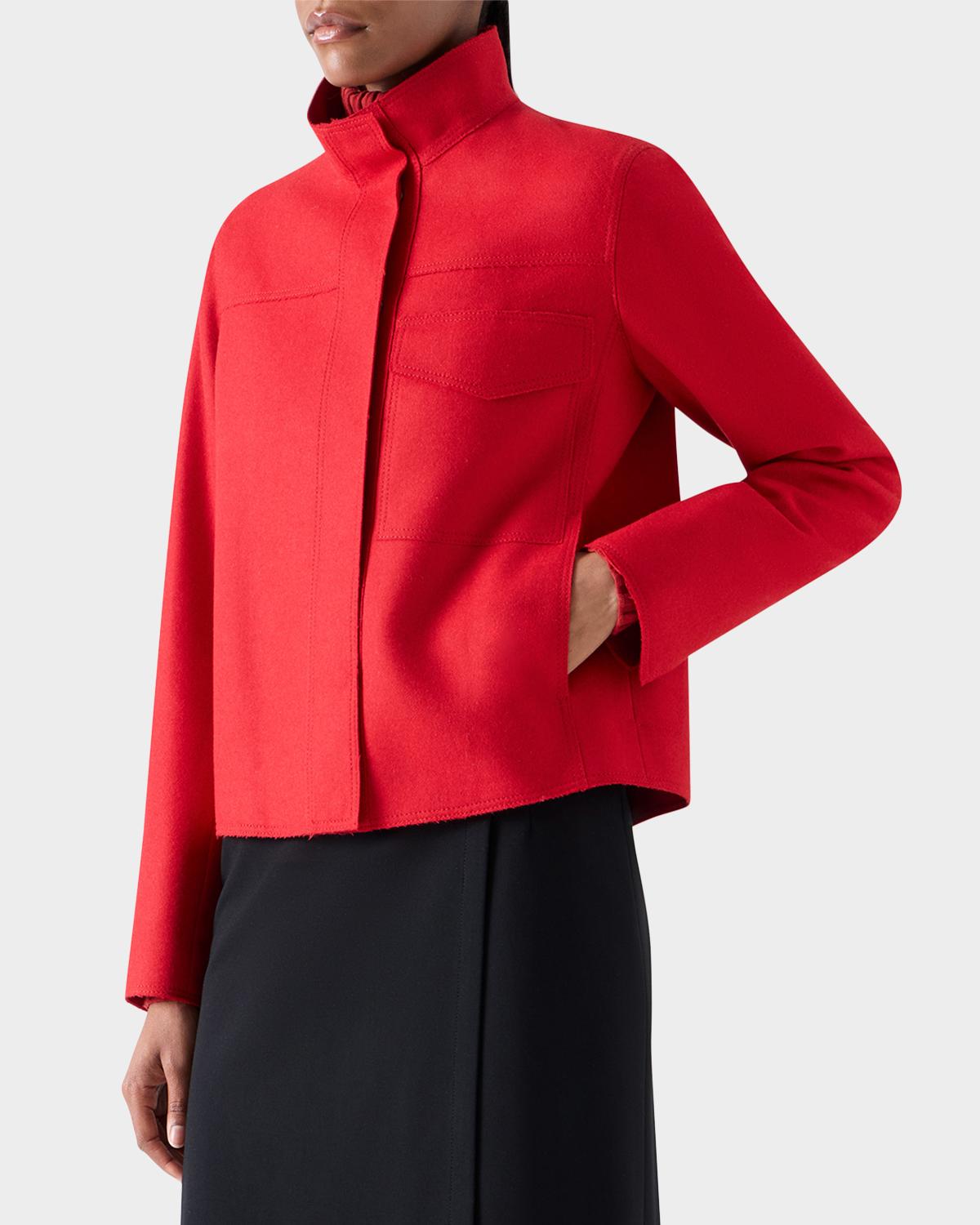 Taglio Vivo Felted Wool Blend Jacket - thumbnail 5