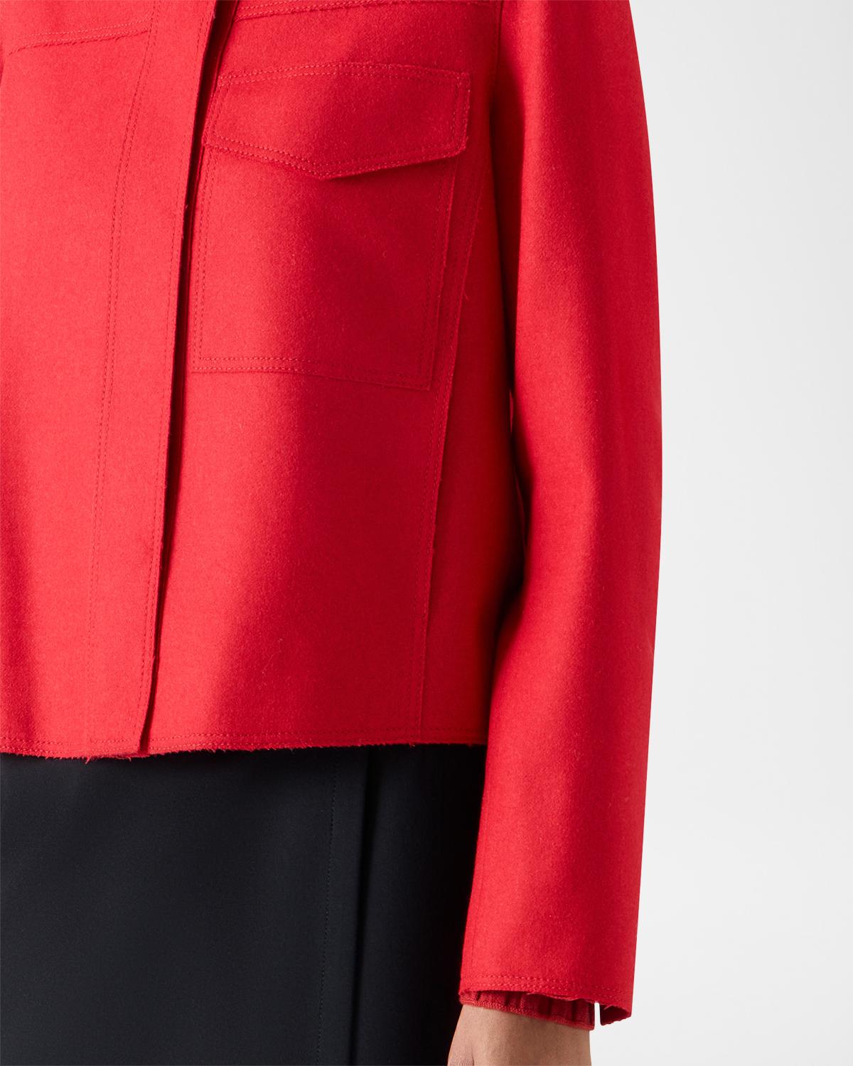 Taglio Vivo Felted Wool Blend Jacket - thumbnail 6