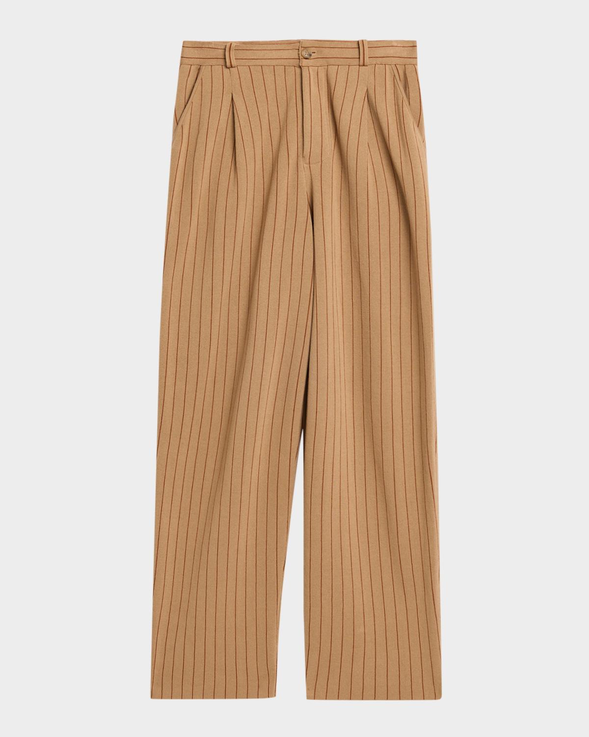 Pinstripe Carpenter Pants - thumbnail 6