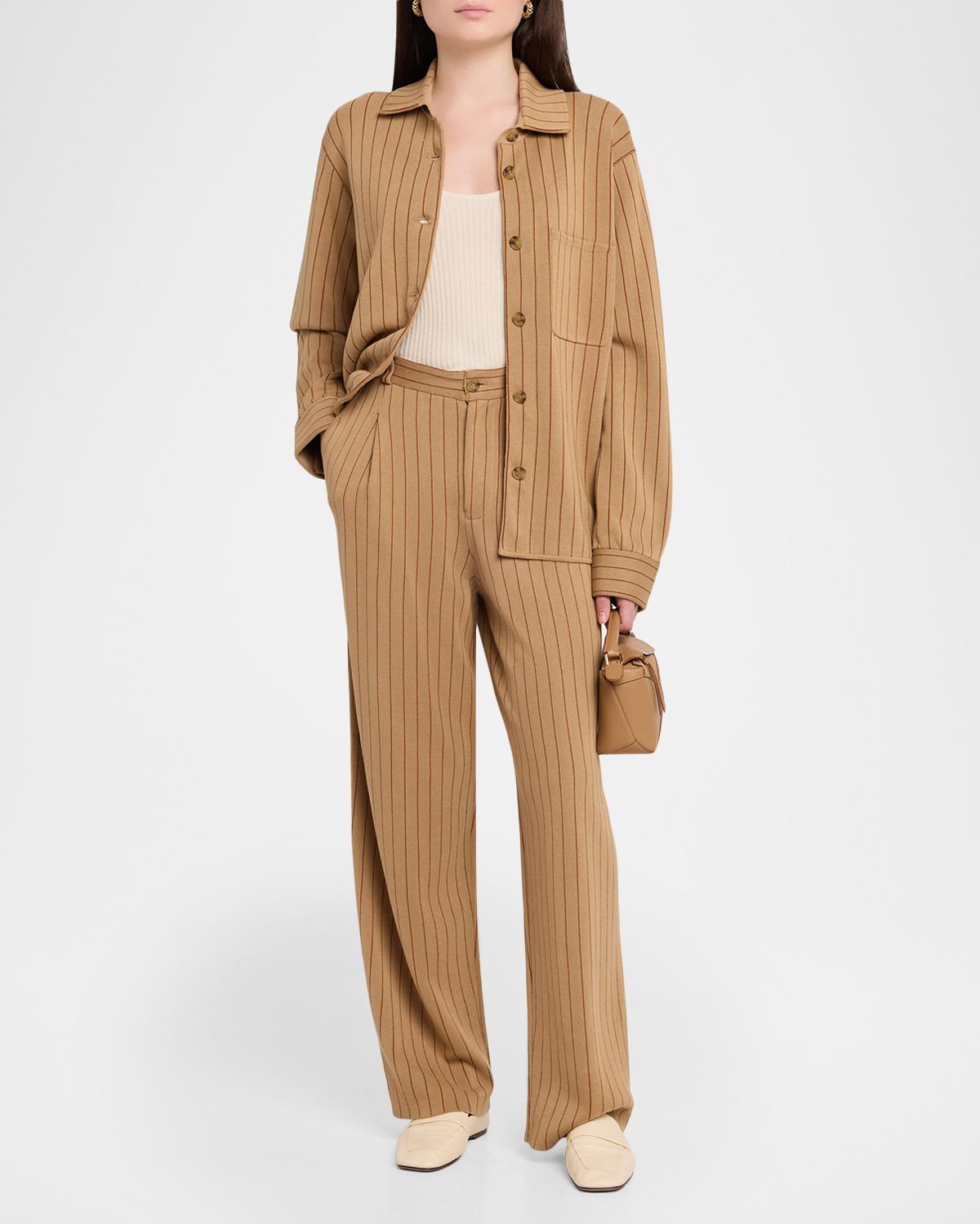 Pinstripe Work Shirt - thumbnail 2