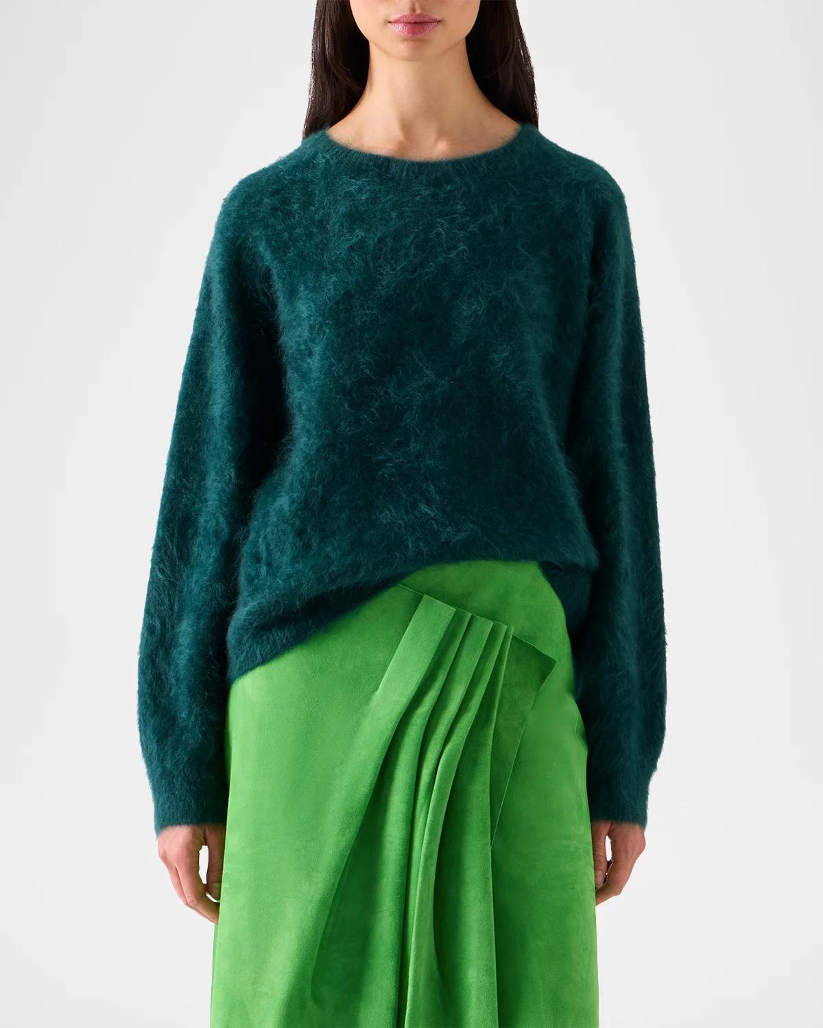 Cloud Cashmere Crewneck Sweater - thumbnail 4