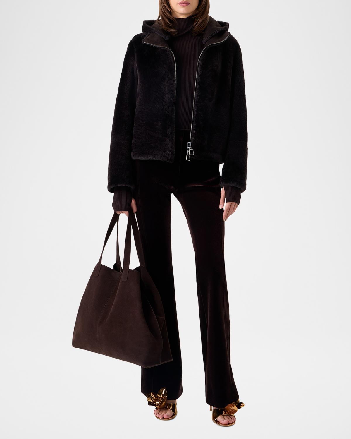 Cashmere and Silk Ribbed Turtleneck Sweater - thumbnail 7