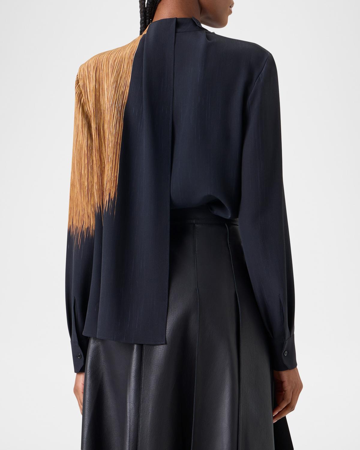 Oro Lienzo Silk Crepe Blouse - thumbnail 2