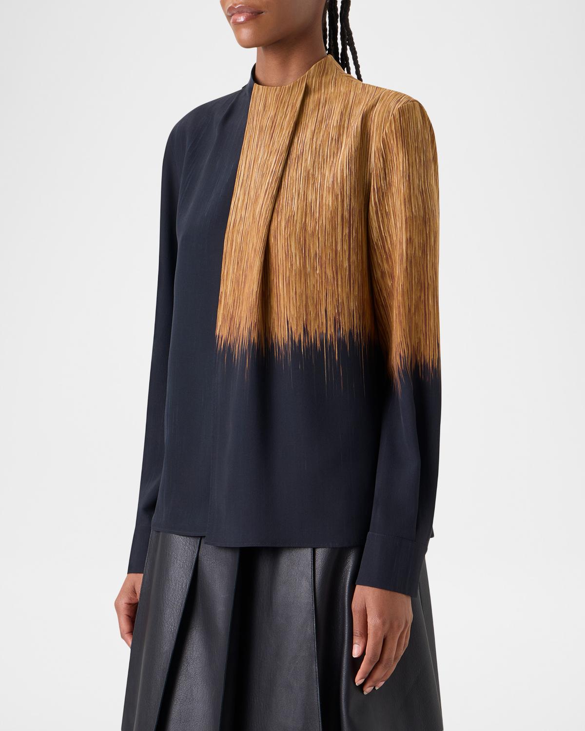 Oro Lienzo Silk Crepe Blouse - thumbnail 3