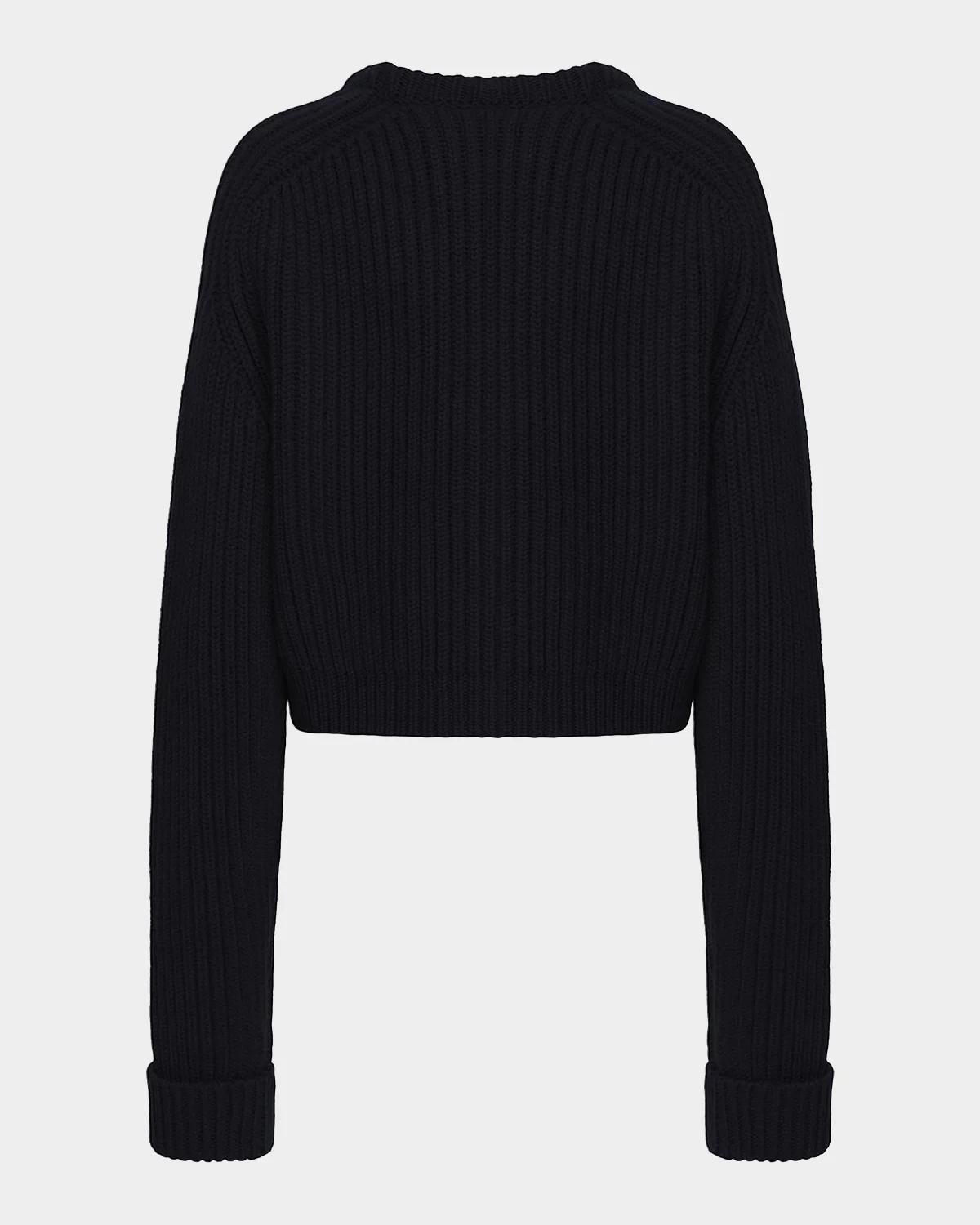 Cable-Knit Cashmere Sweater - thumbnail 2