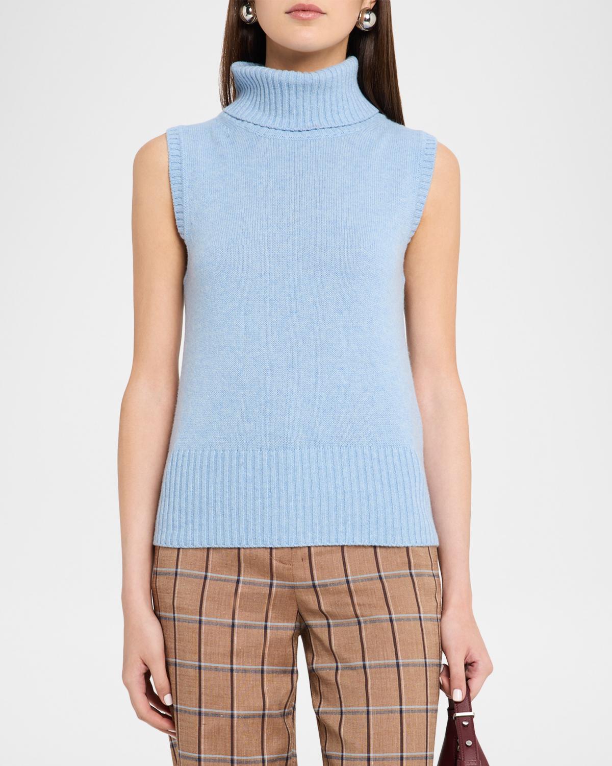 Mazzy Brushed Cashmere Sleeveless Sweater - thumbnail 4