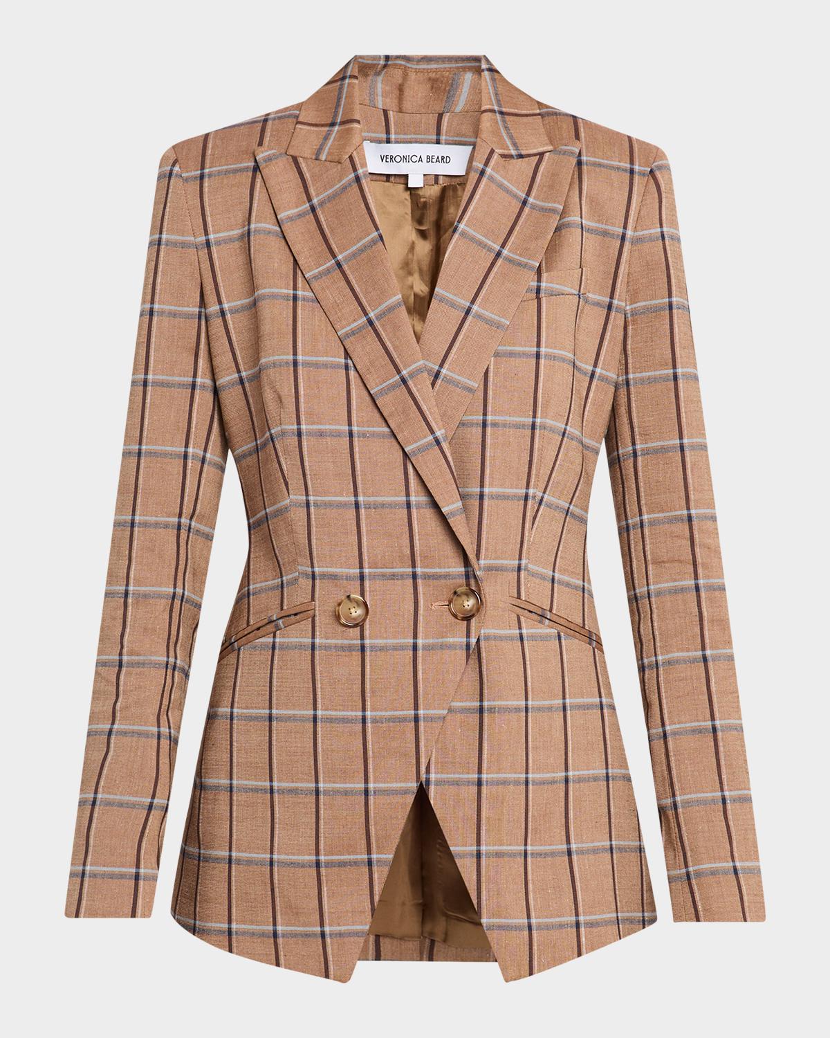 Rickie Plaid Dickey Jacket
