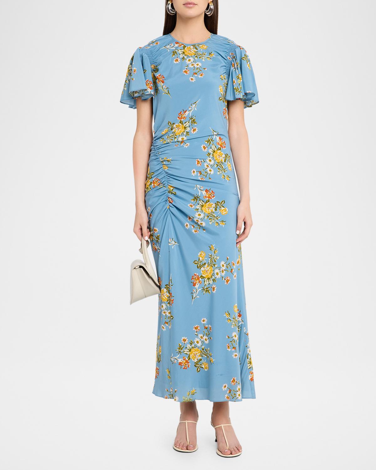 Huntleigh Floral Midi Dress - thumbnail 2