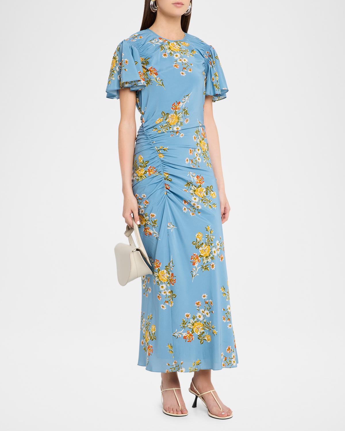 Huntleigh Floral Midi Dress - thumbnail 4
