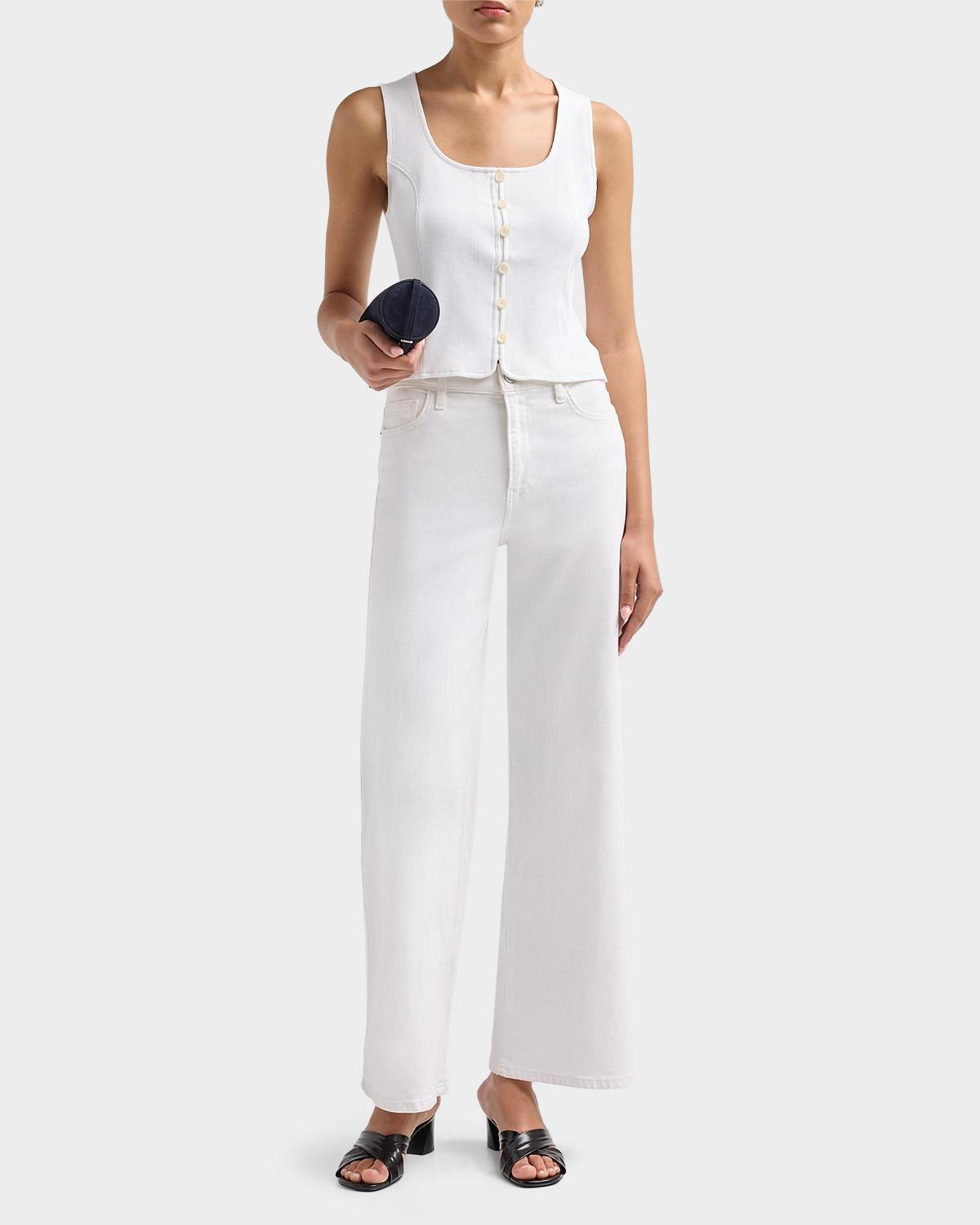 Quenby Stretch-Cotton Sleeveless Top - thumbnail 2