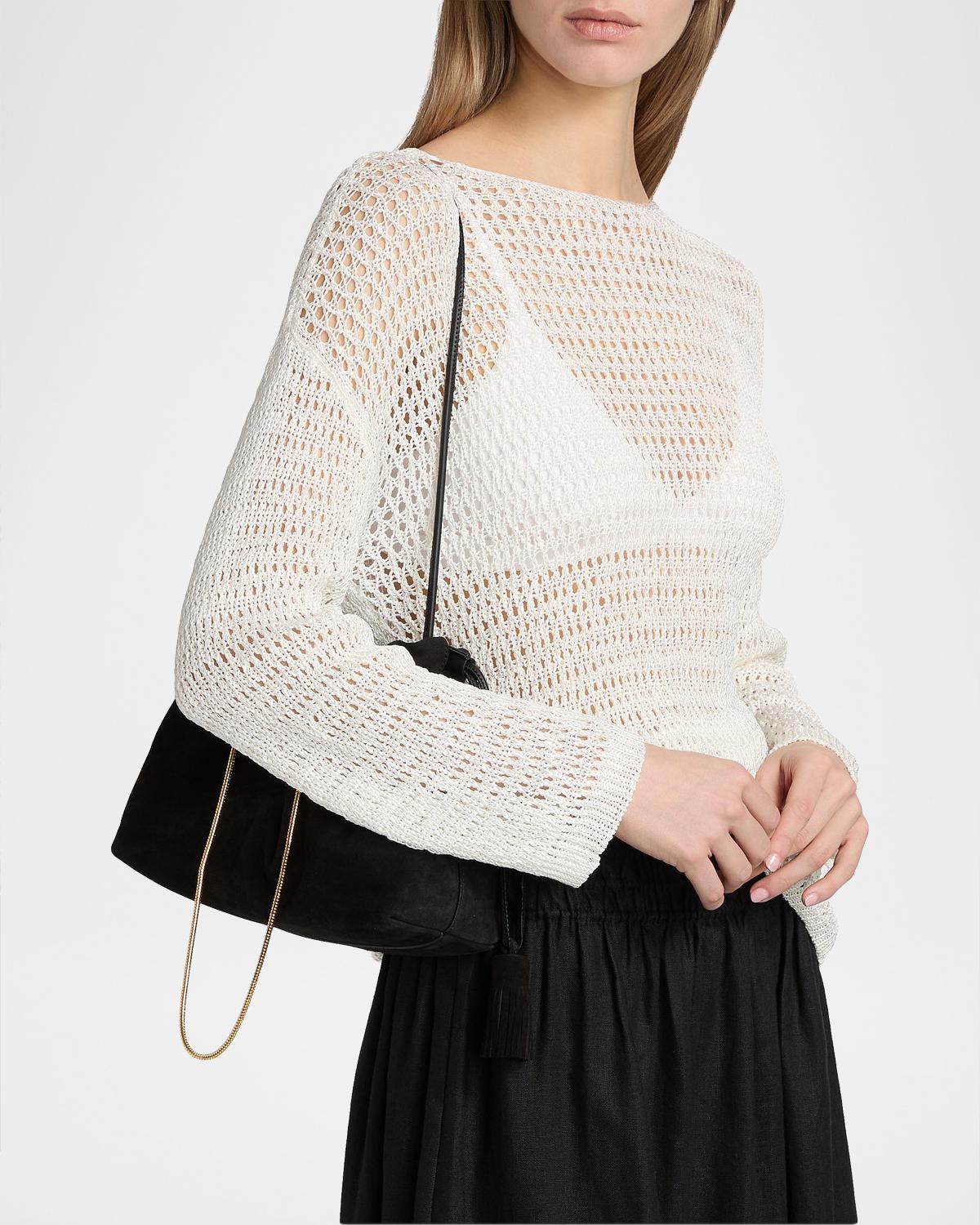 Evangeline Oversized Open Stitch Sweater - thumbnail 6