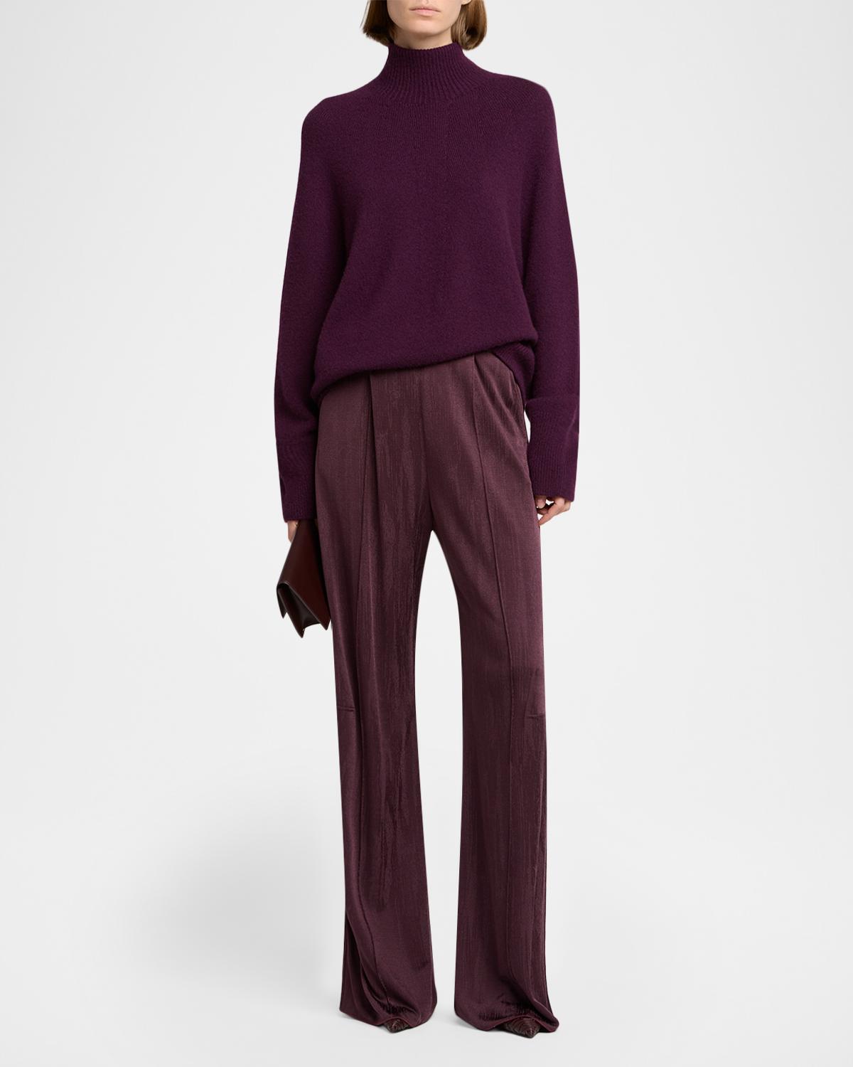 Long Cashmere Turtleneck Sweater - thumbnail 2