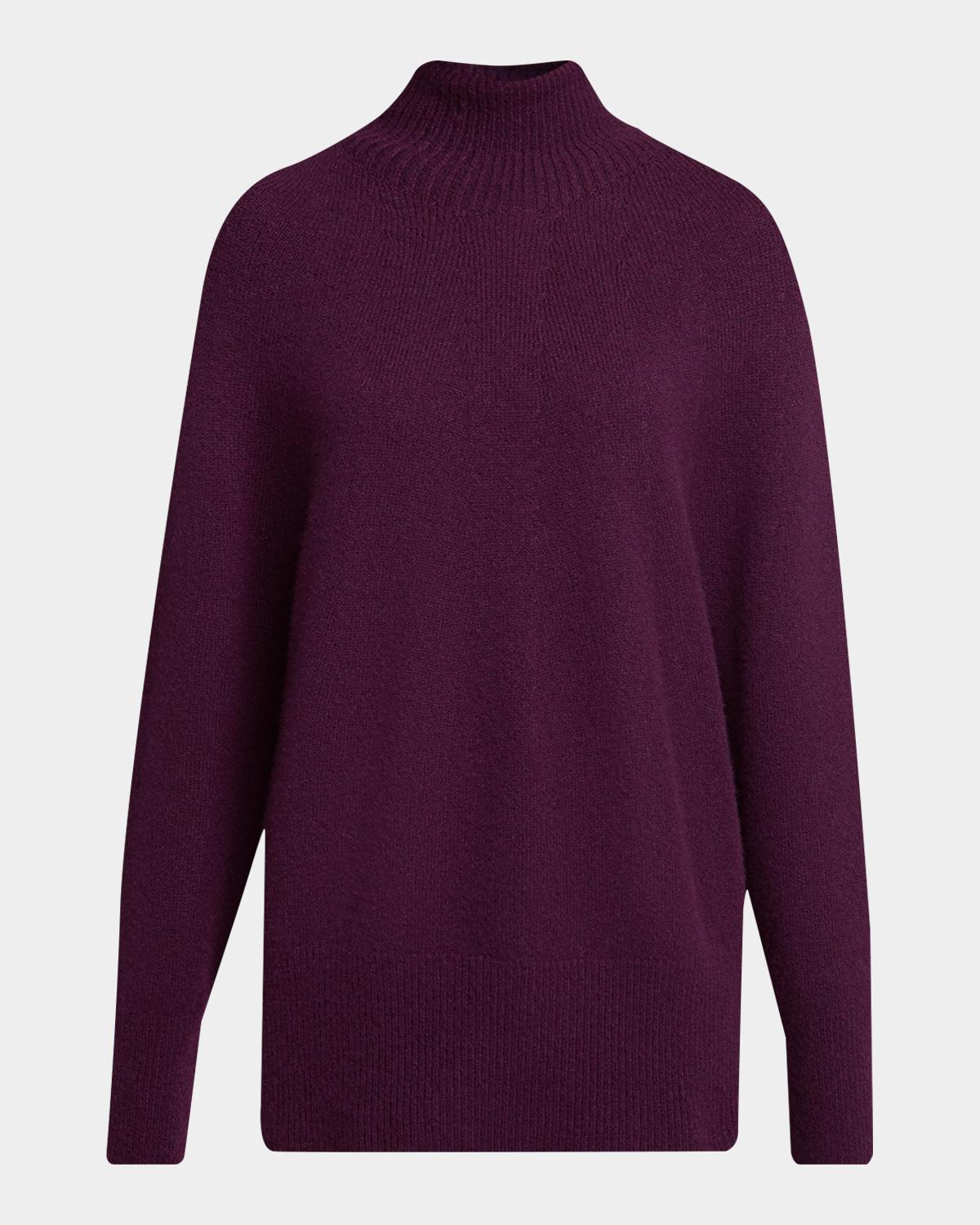 Long Cashmere Turtleneck Sweater
