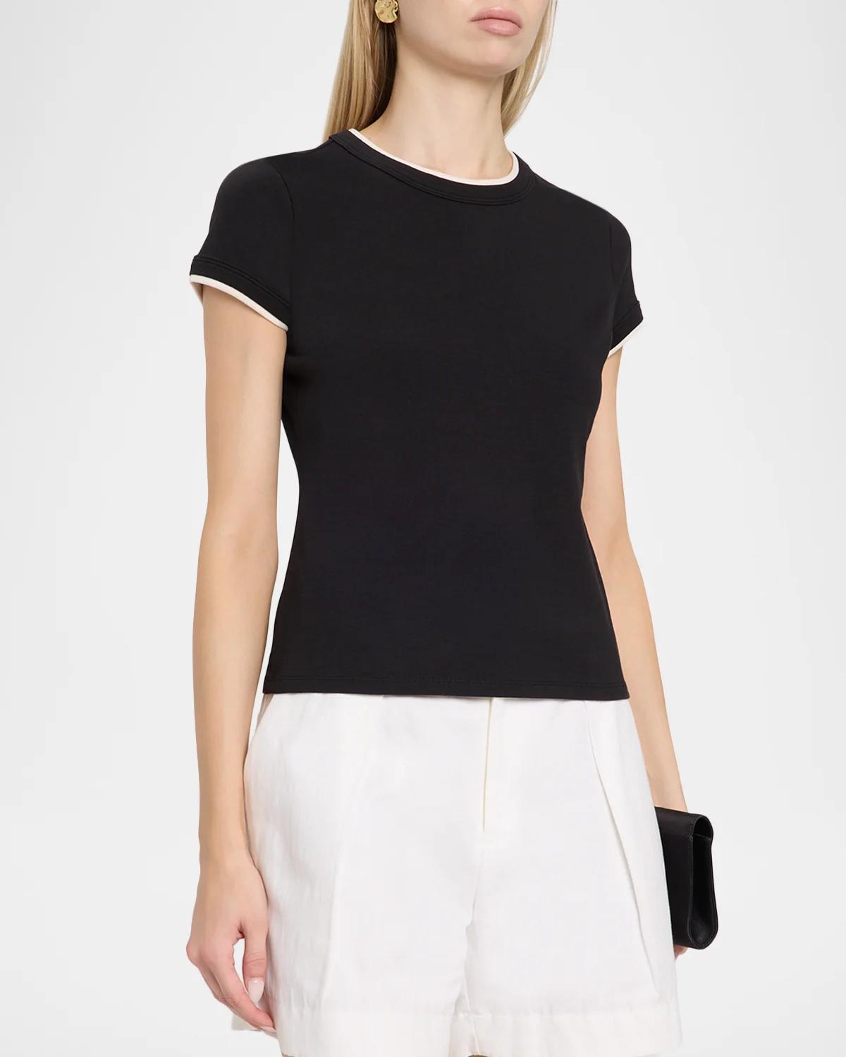 Devin Stretch-Cotton T-Shirt - thumbnail 4