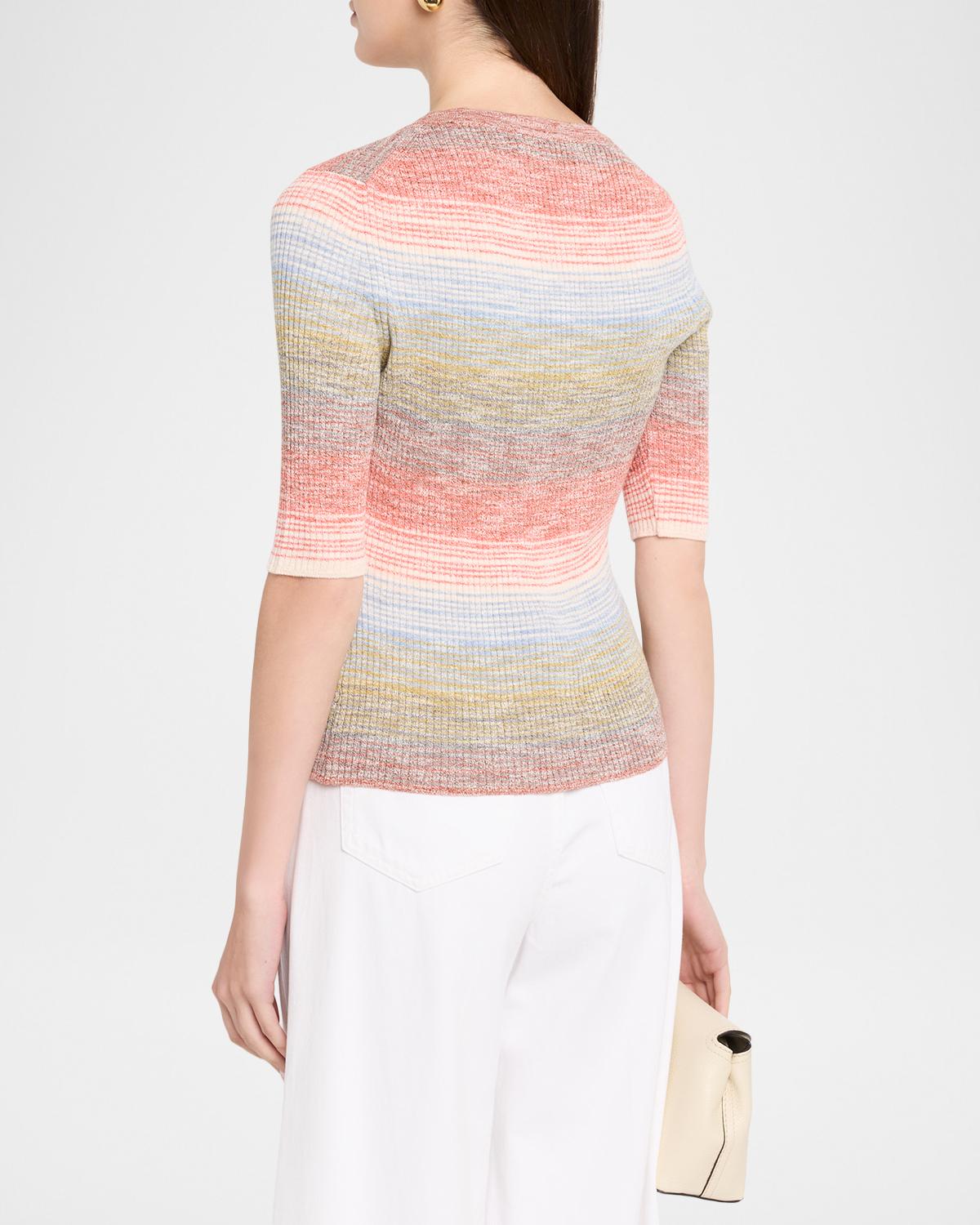 Archibald Striped Knit Pullover - thumbnail 3