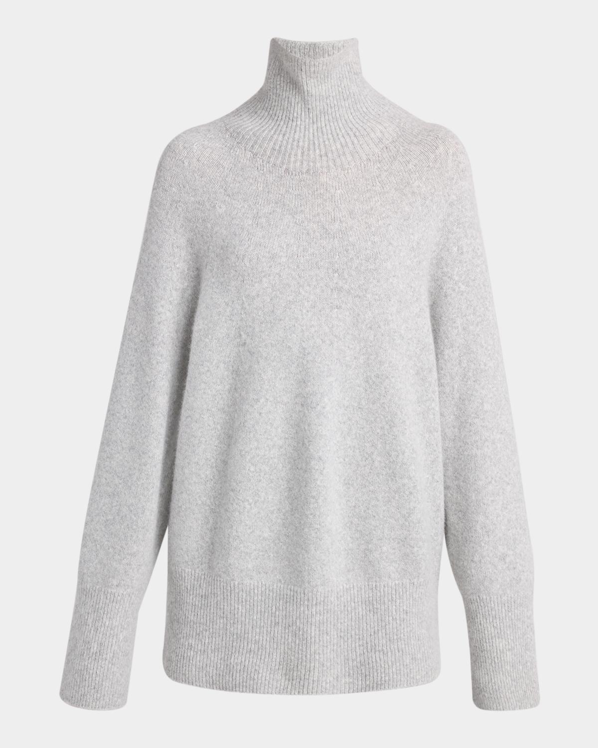 Cashmere Long Turtleneck Sweater